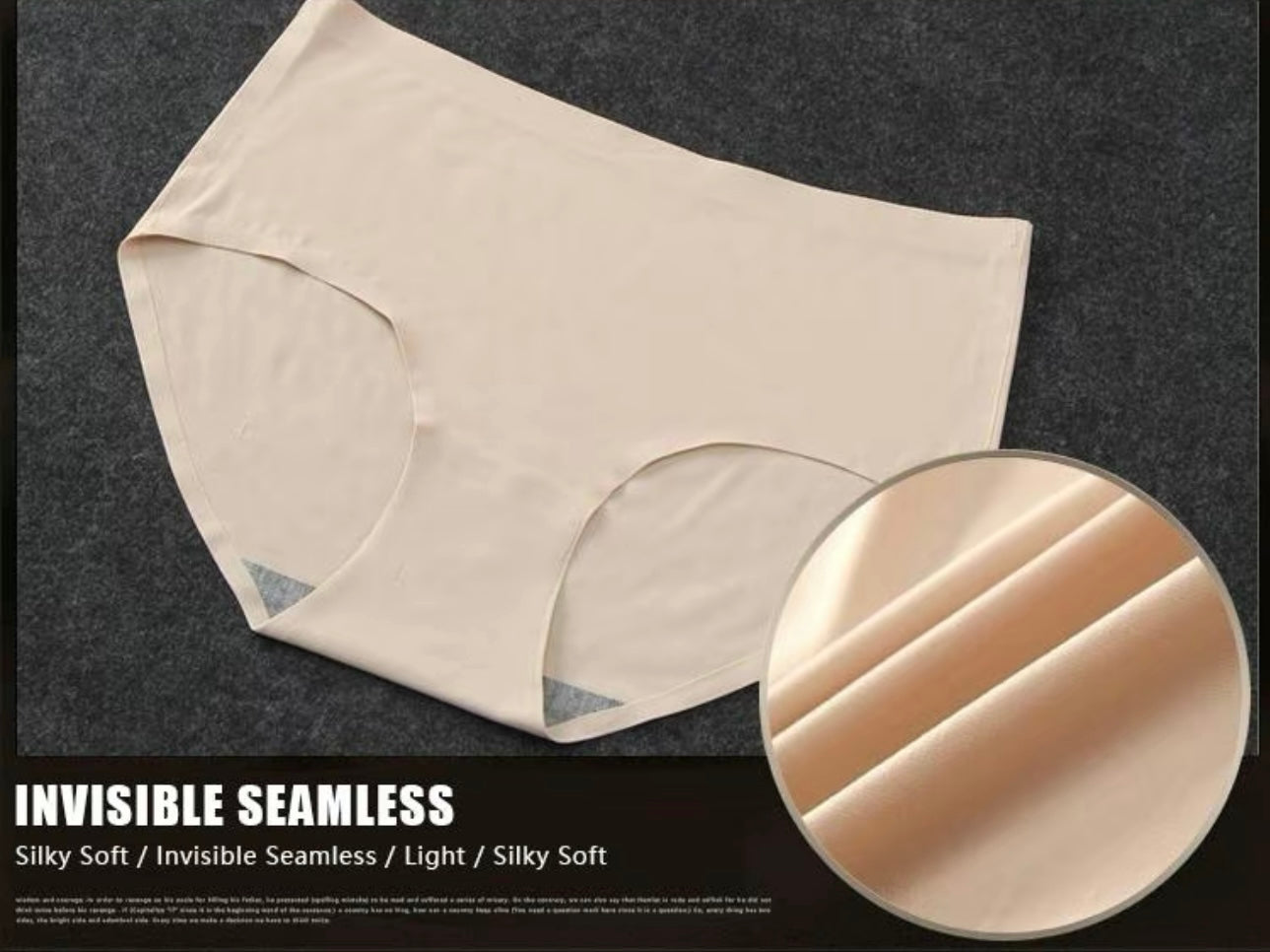 Best Seller! Women Cotton Seamless Panties Set