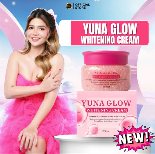 BMRS Yuna Glow Whitening Cream with Placenta, Glutathione and Dragon Blood Extract