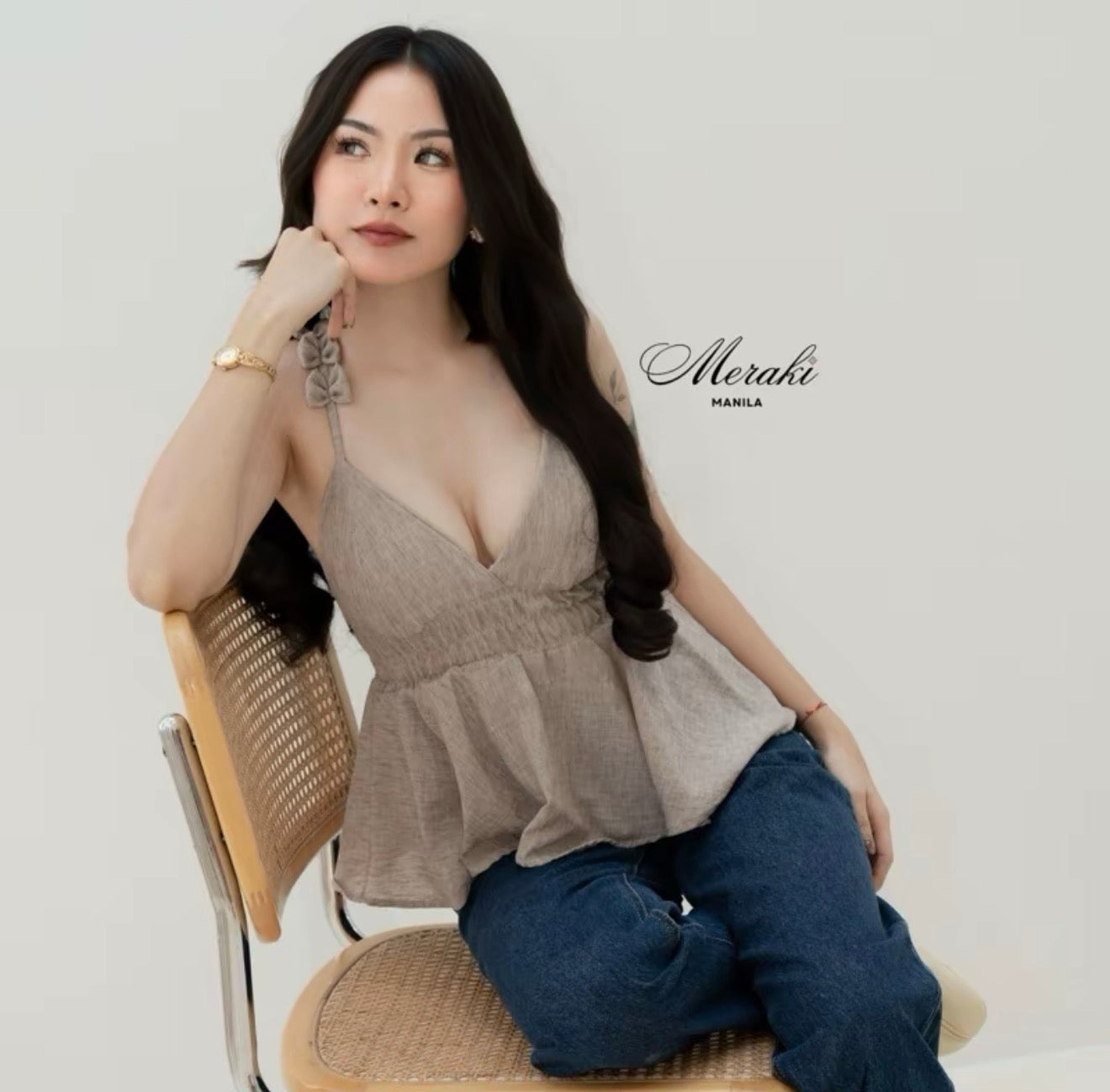 Kaisha Ribbon Top for Women | Baby Doll Top
