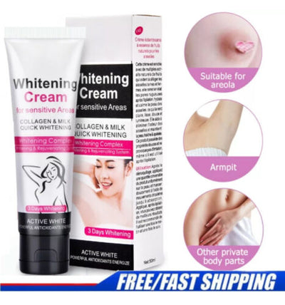 Original Aichun Beauty Intensive Instant Natural Whitening Cream for Underarm, Private Parts